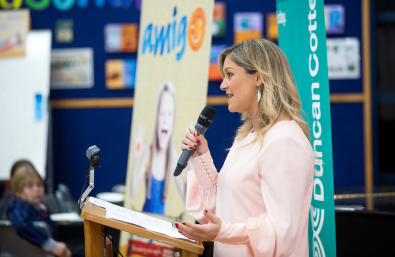 Toni Street at the launch